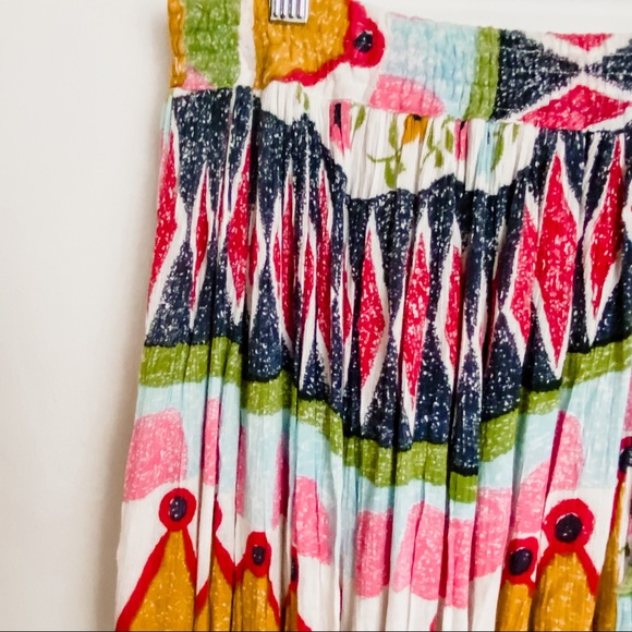 Vintage FRENCH CONNECTION rayon crinkle skirt